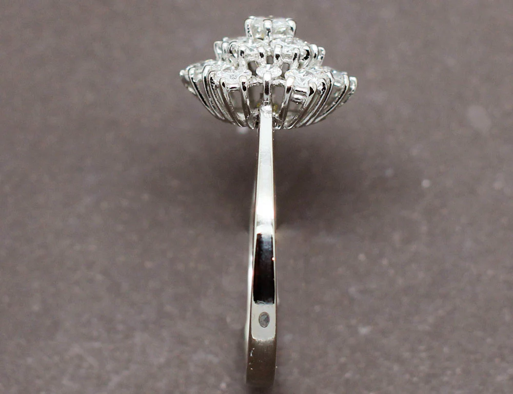 Bague Flocon de Neige de Diamants - Image 4