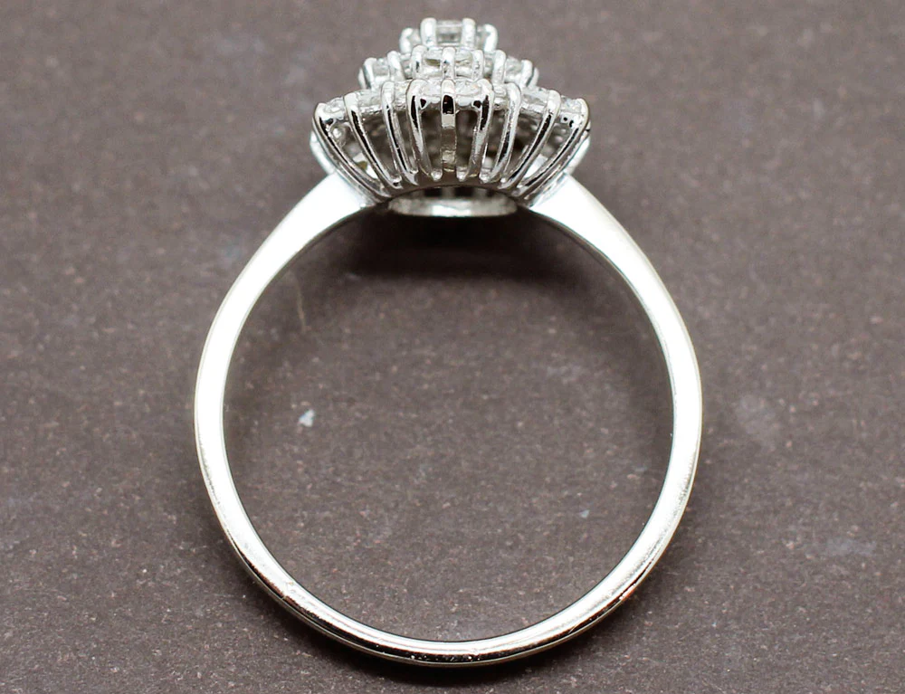 Bague Flocon de Neige de Diamants - Image 5