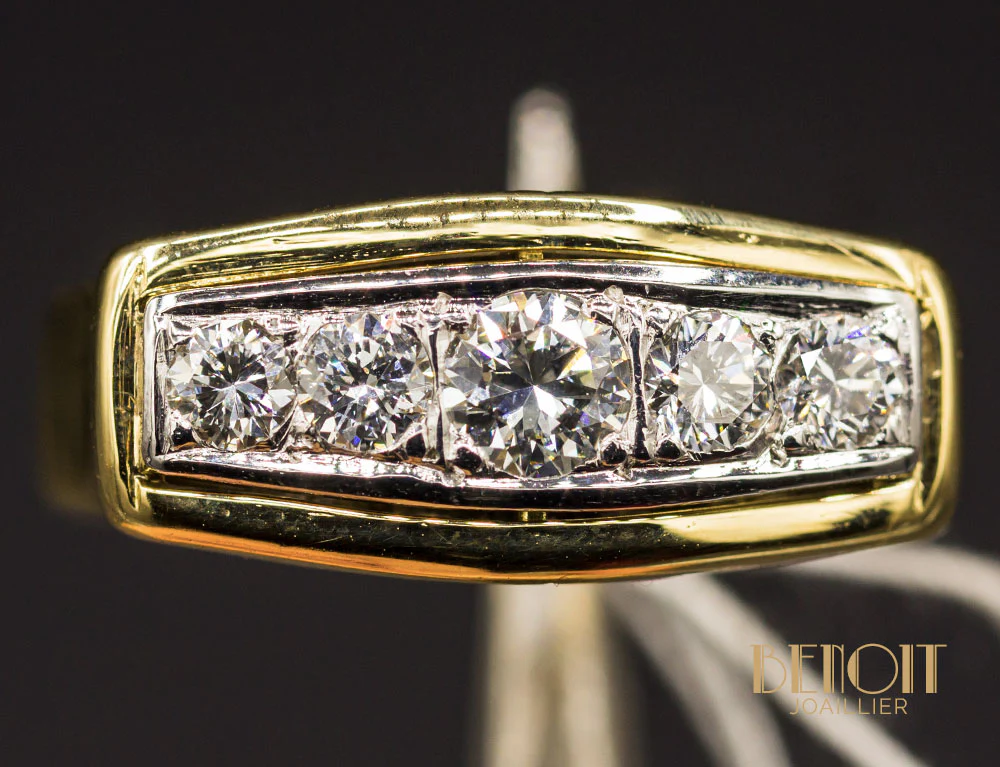 Bague Jarretière Art Déco - Image 3
