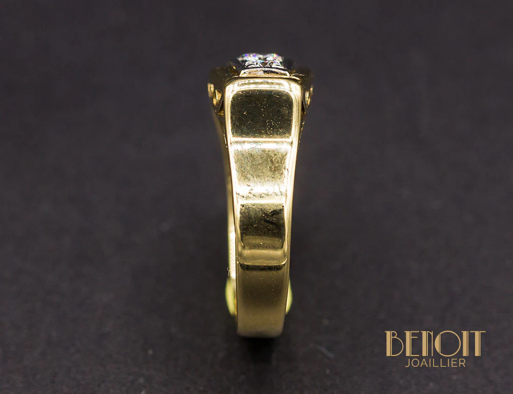 Bague Jarretière Art Déco - Image 6