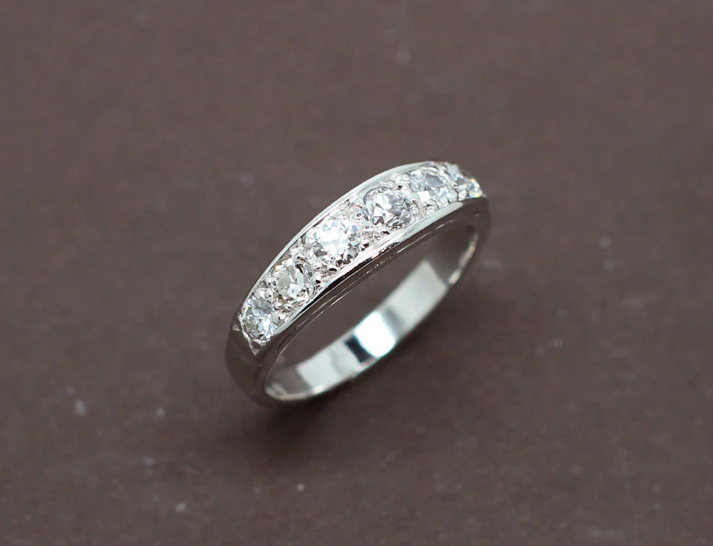 Bague Jarretière Diamants