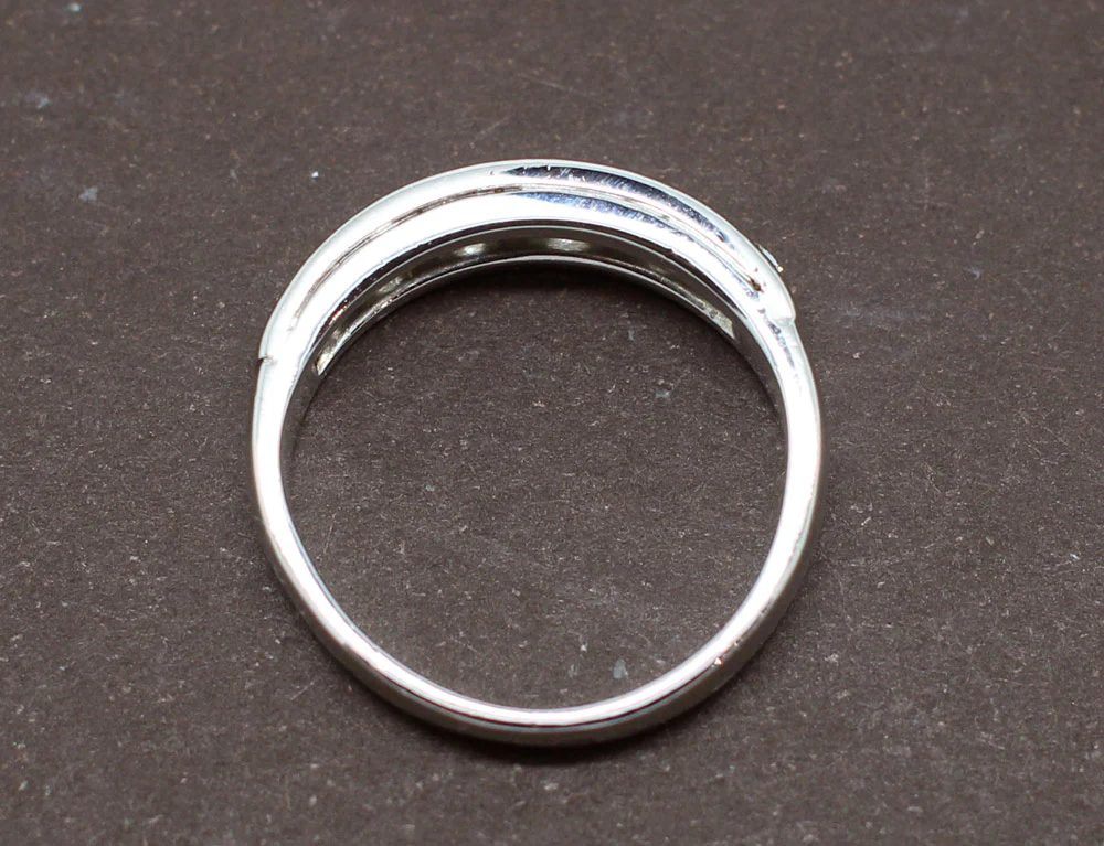 Bague Jarretière Diamants - Image 4