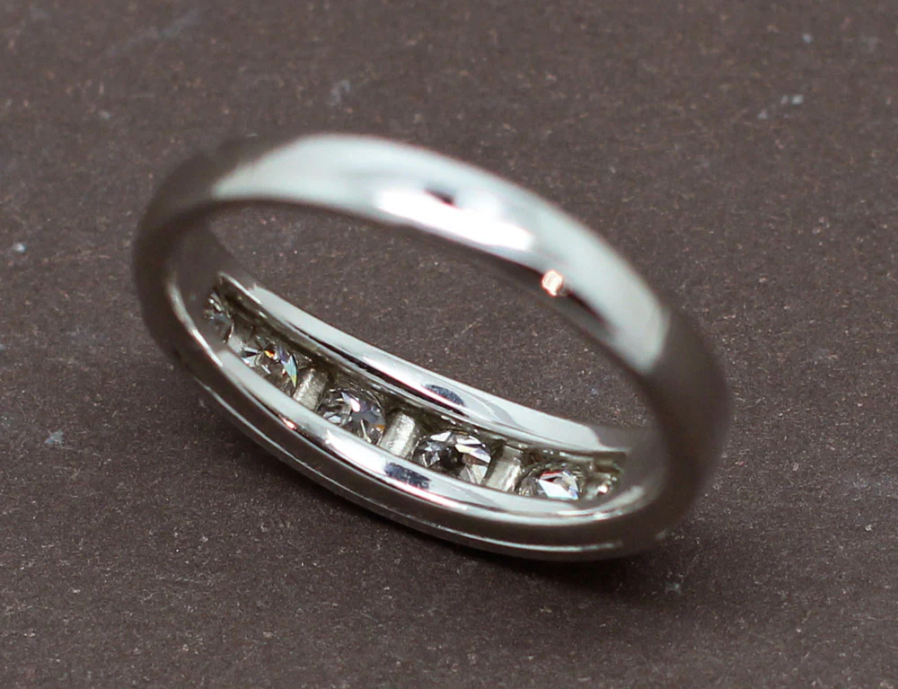 Bague Jarretière Diamants - Image 5