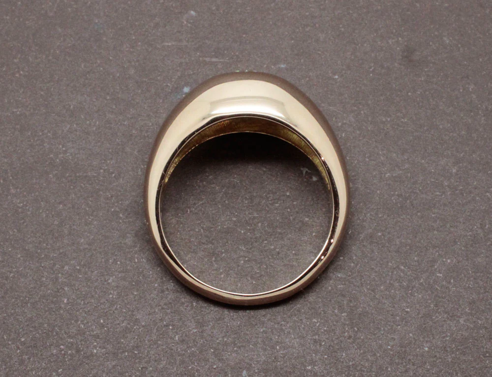 Bague Jonc Or Rose Diamant - Image 5
