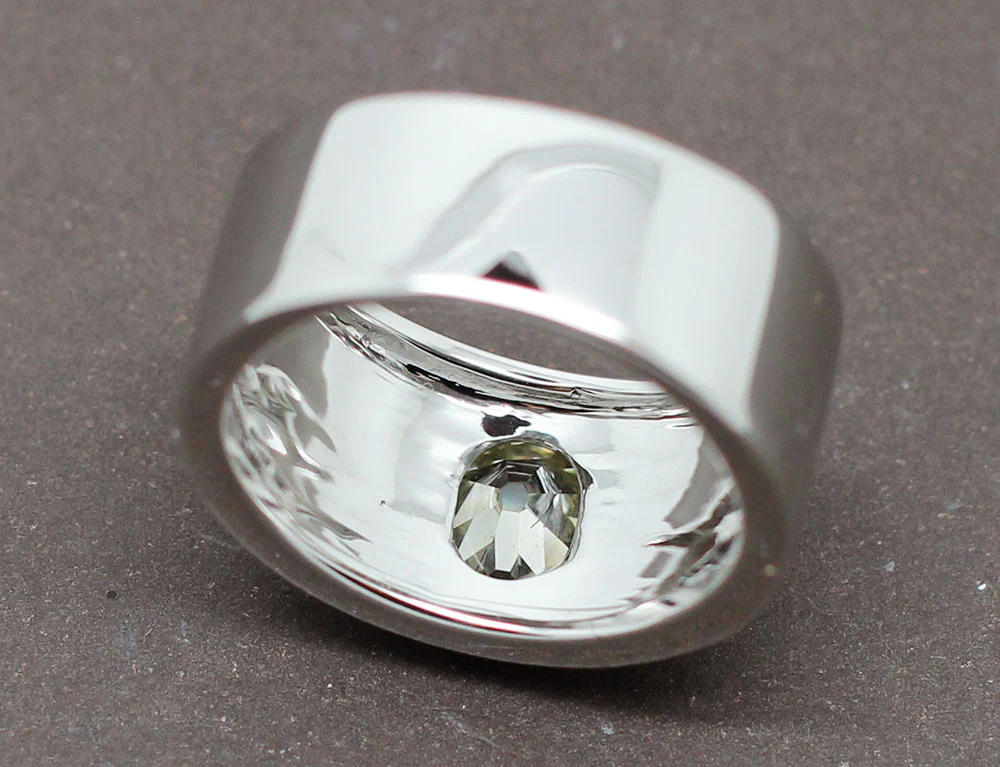Bague Jonc Solitaire Diamant - Image 6
