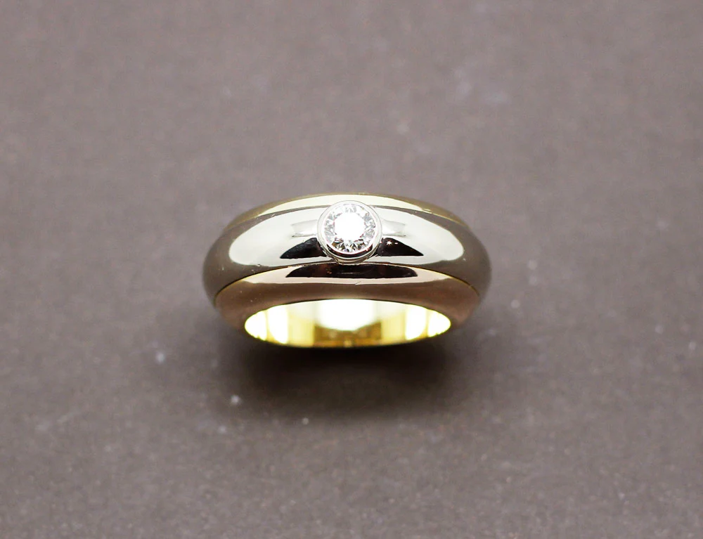 Bague Jonc "Trinity" Cartier - Image 2