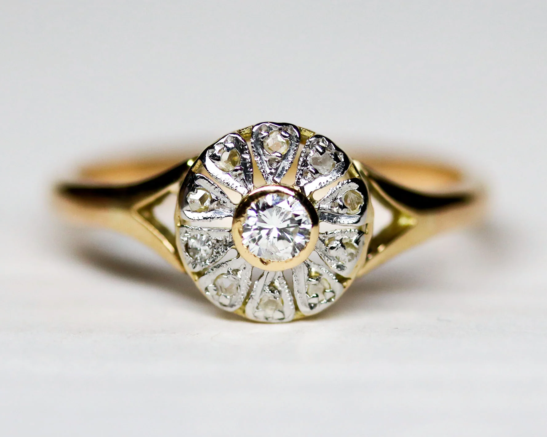 Bague Marguerite Diamants - Image 5