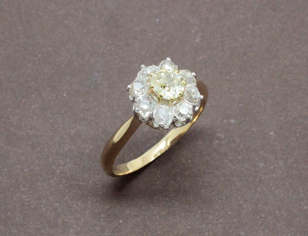 Bague Marguerite Diamants