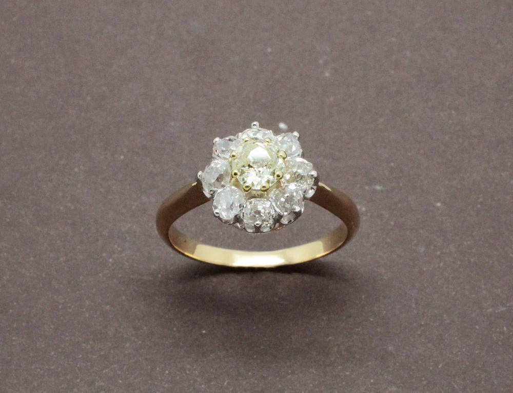 Bague Marguerite Diamants - Image 2