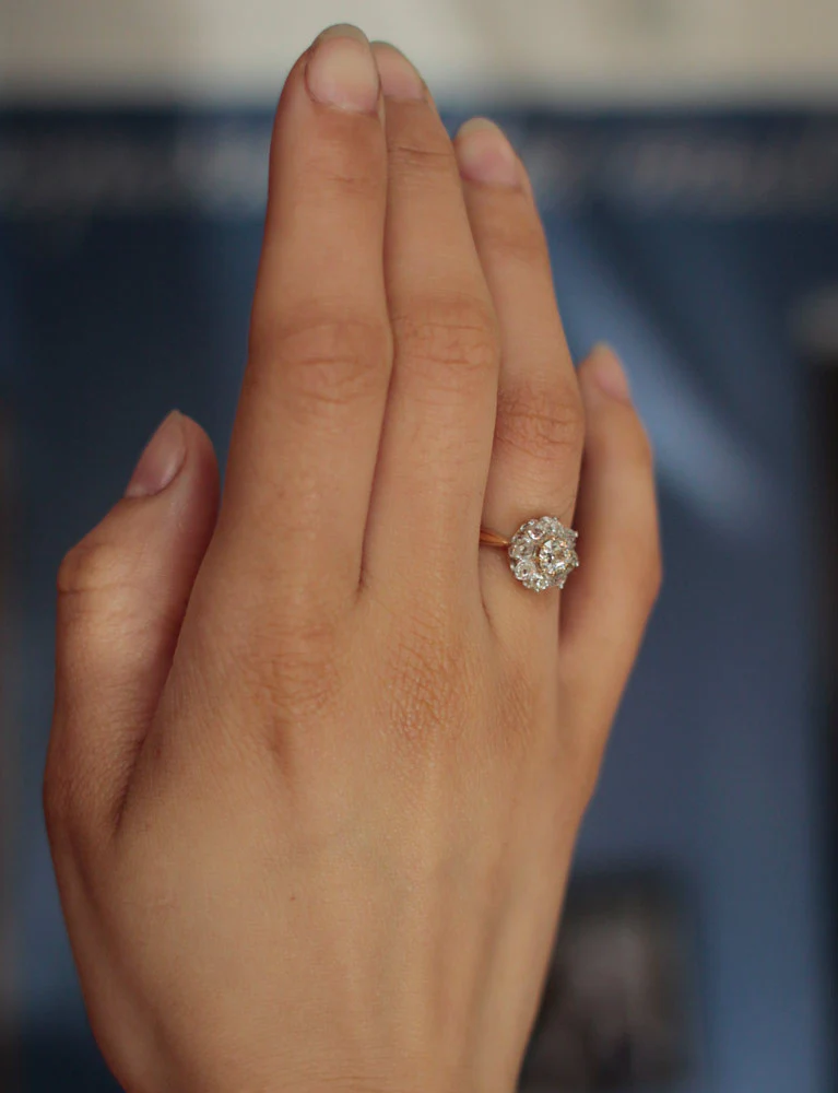 Bague Marguerite Diamants - Image 6