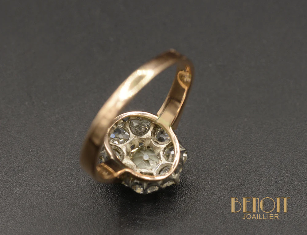 Bague Pompadour Diamants - Image 4