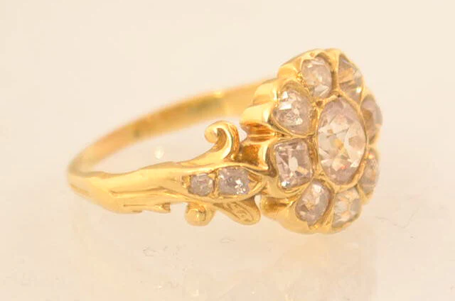 Bague Marguerite Diamants - Image 2
