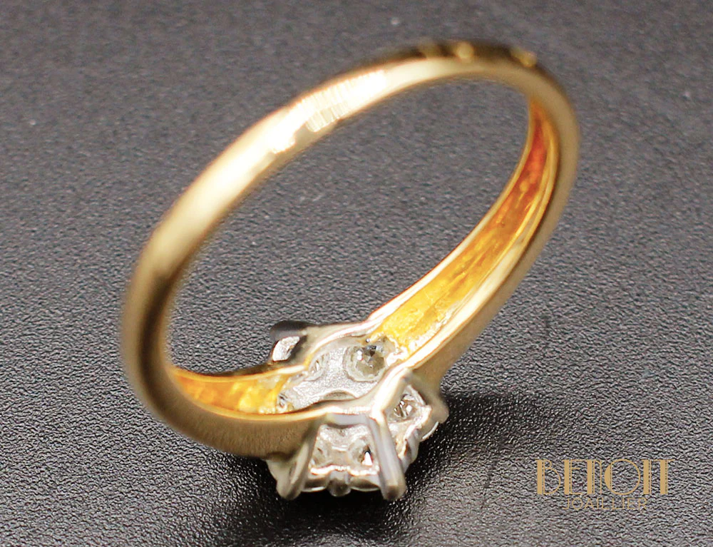 Bague Marguerite Diamants - Image 6