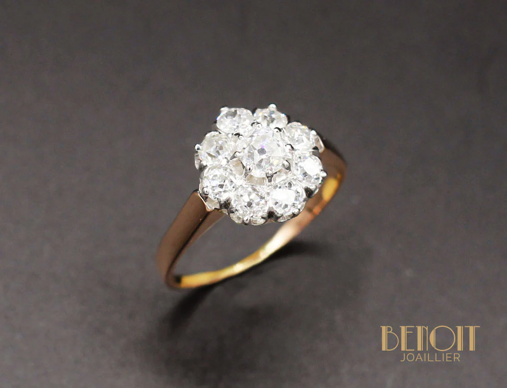 Bague Marguerite Diamants