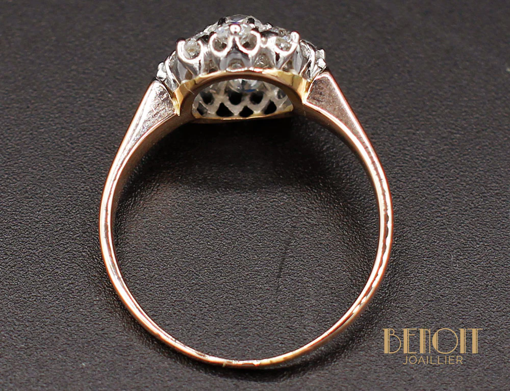 Bague Marguerite Diamants - Image 5