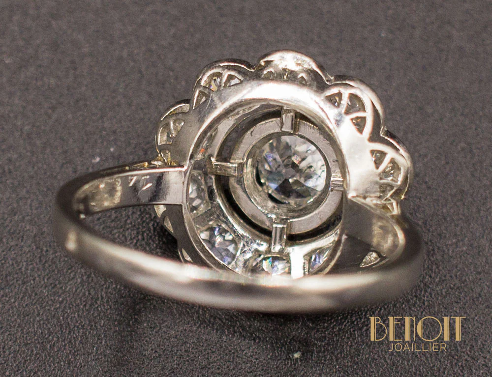 Bague Marguerite Diamants - Image 6