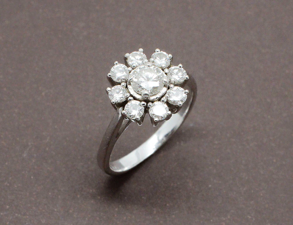 Bague Marguerite en Diamants