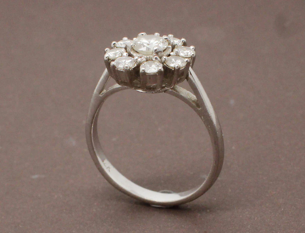 Bague Marguerite en Diamants - Image 3