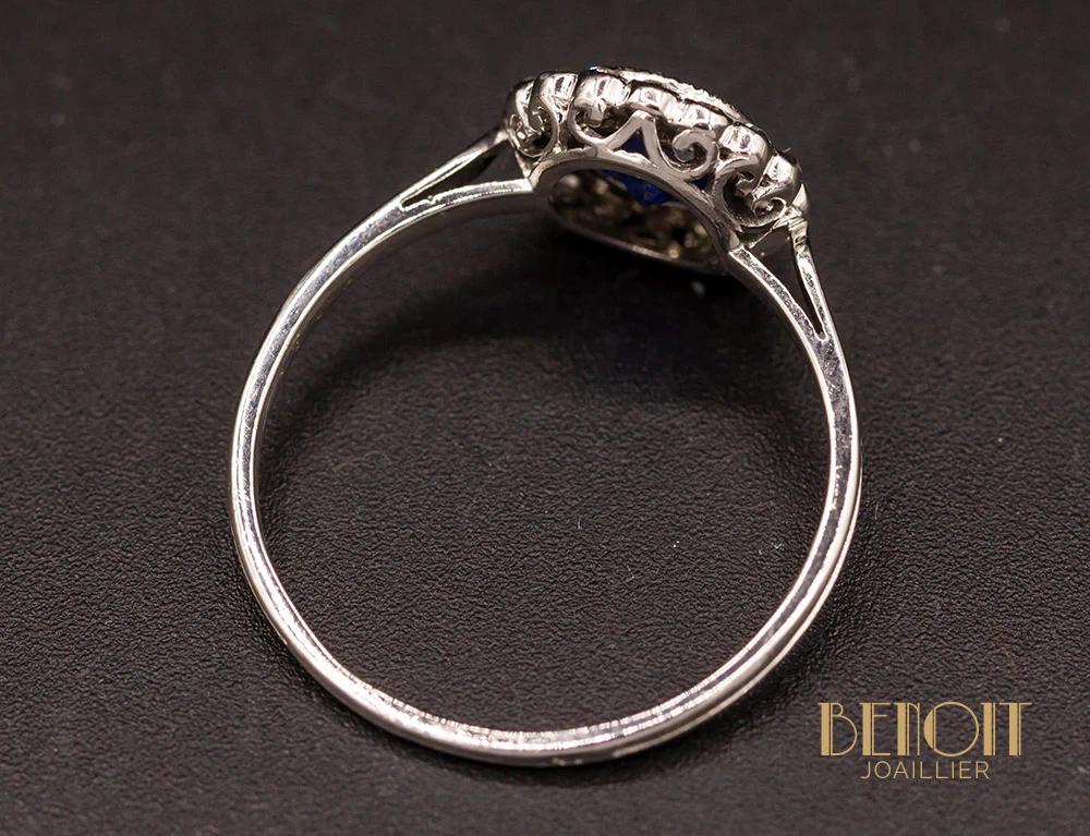 Bague Marguerite Saphir - Image 5