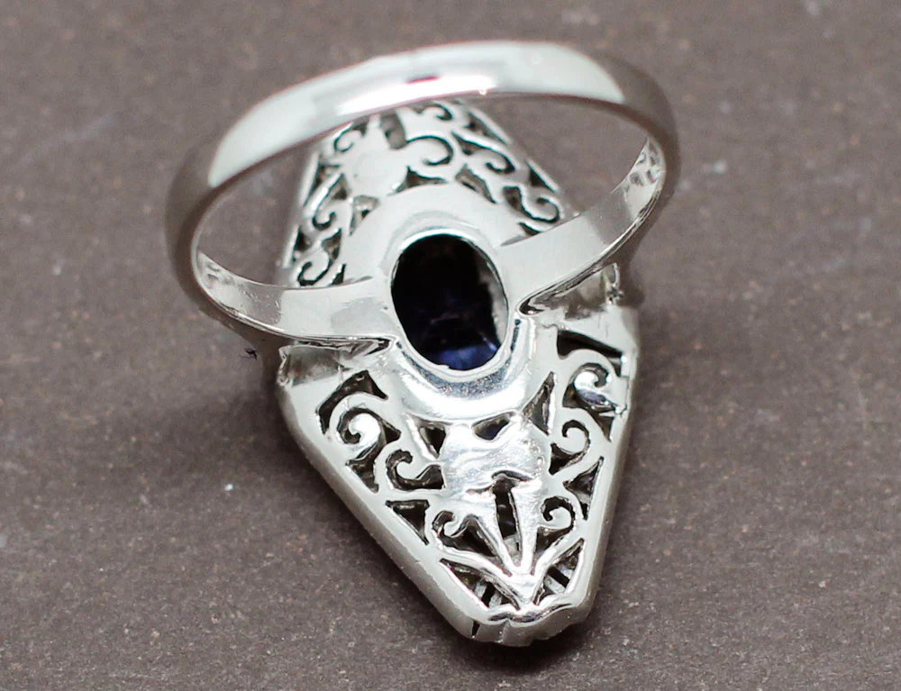 Bague Marquise Art Déco - Image 5