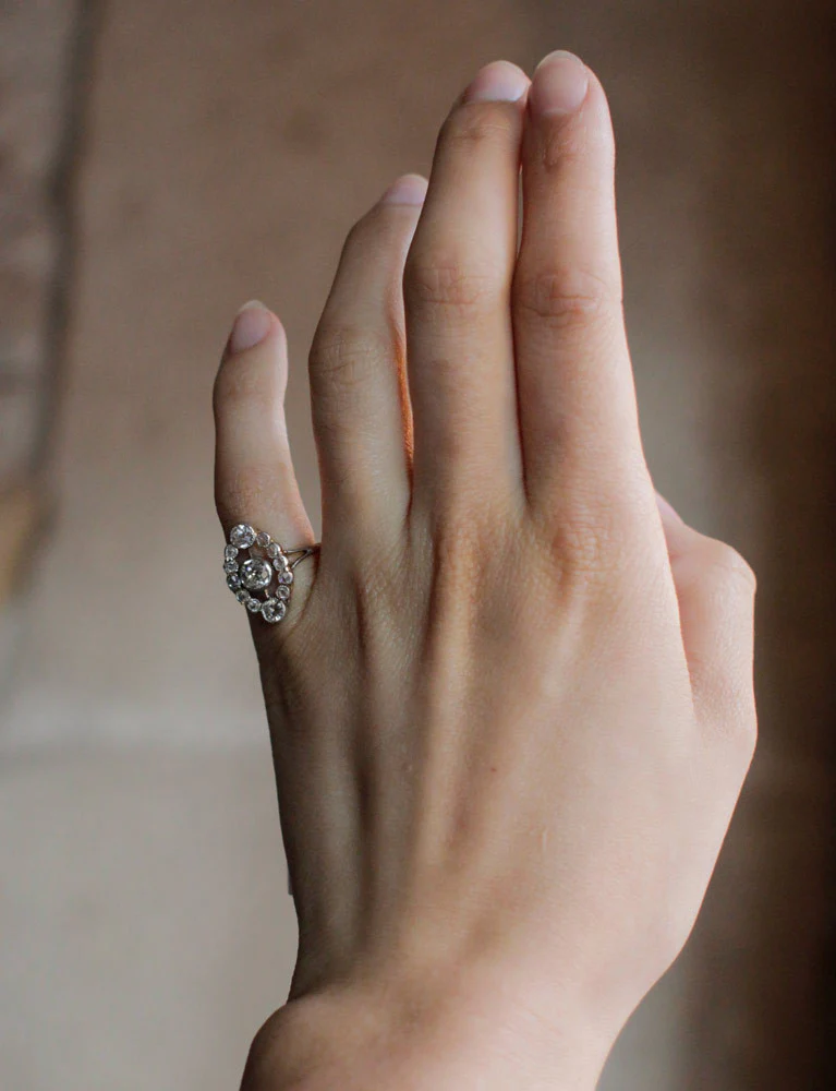 Bague Marquise Diamants - Image 6