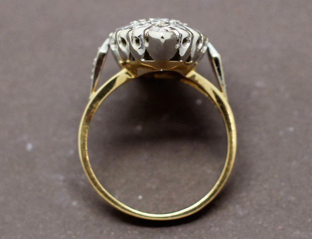 Bague Marquise Diamants - Image 5