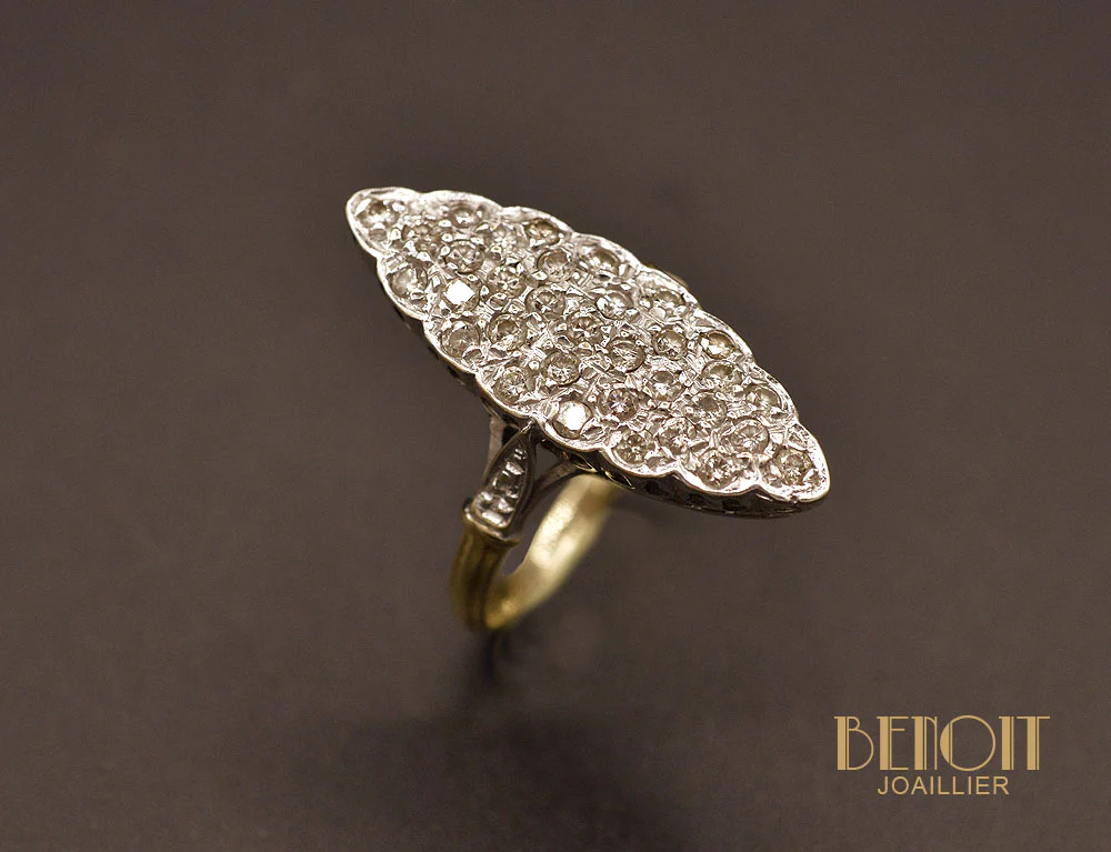 Bague Marquise Diamants
