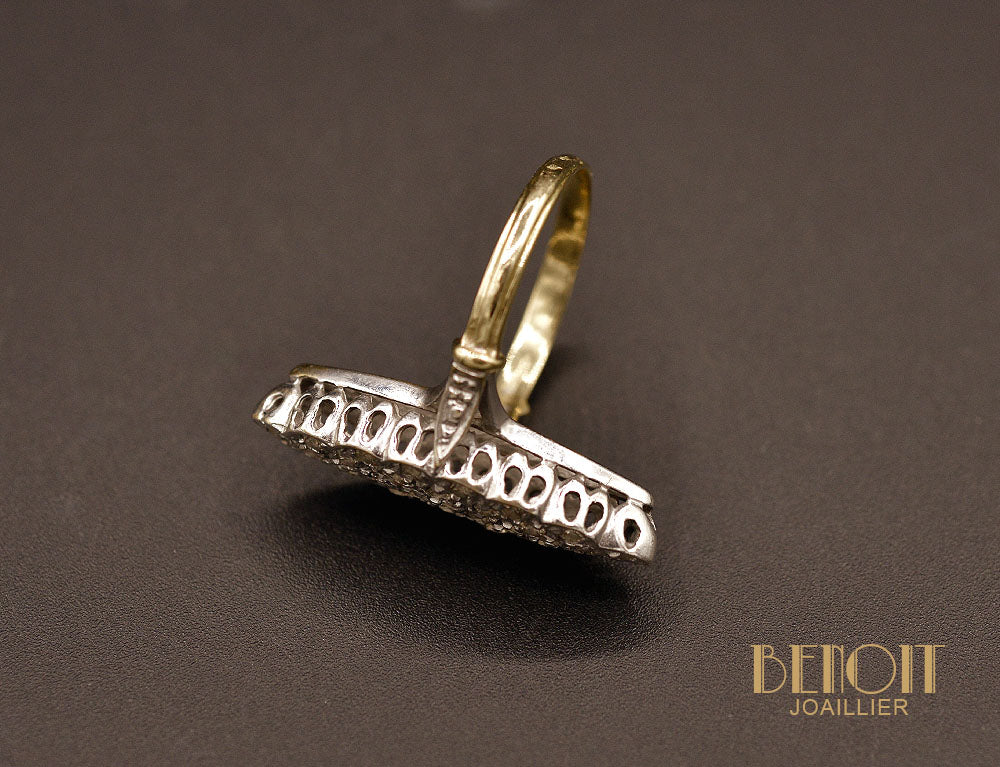 Bague Marquise Diamants - Image 4