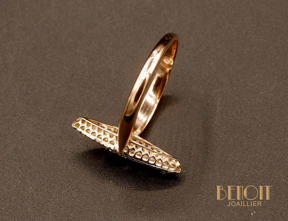Bague Marquise Diamants - Image 4
