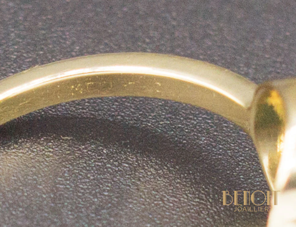 Bague Mellerio Cabochon Emeraude - Image 6
