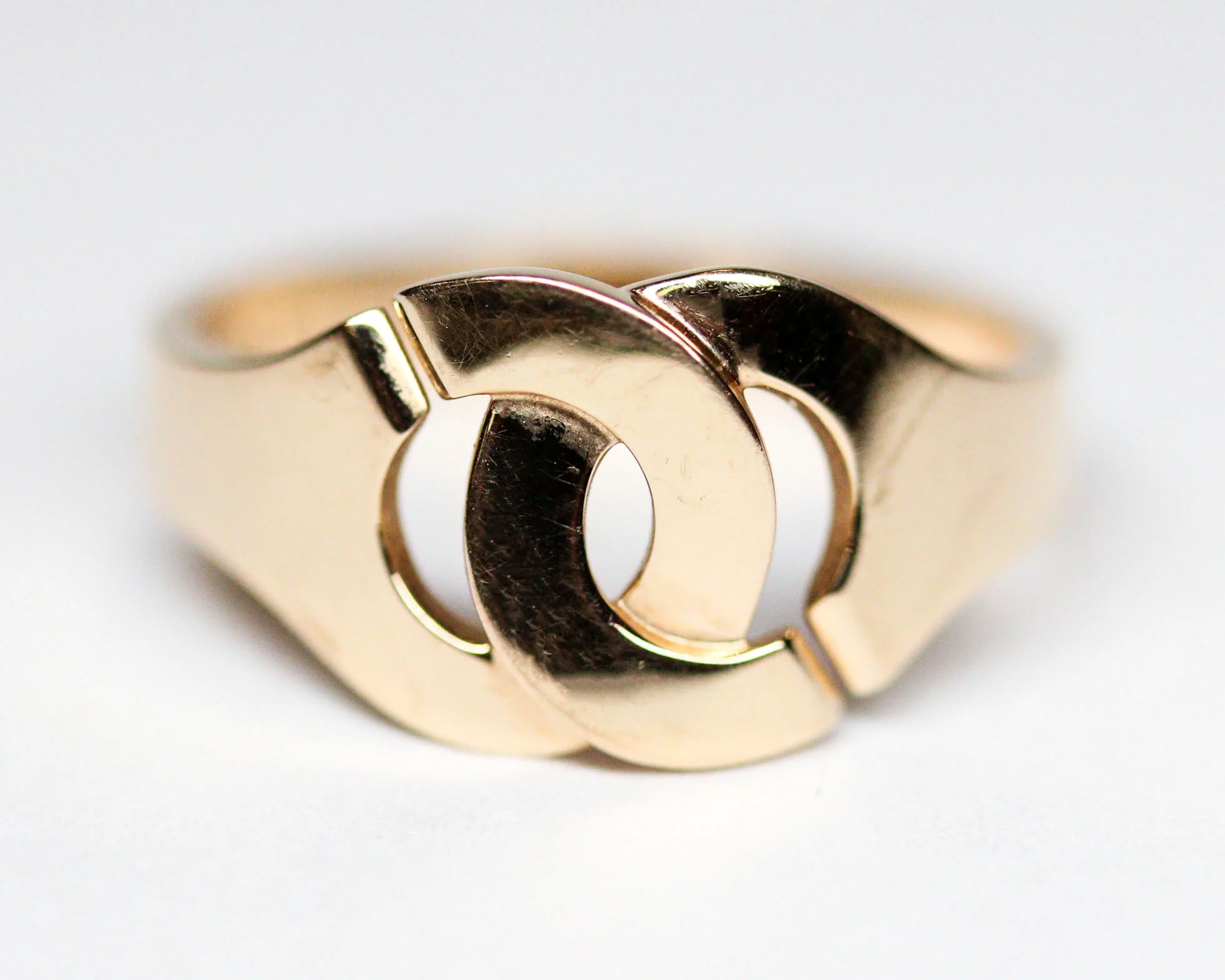 Bague "Menottes" Or Rose Signée Dinh Van - Image 8