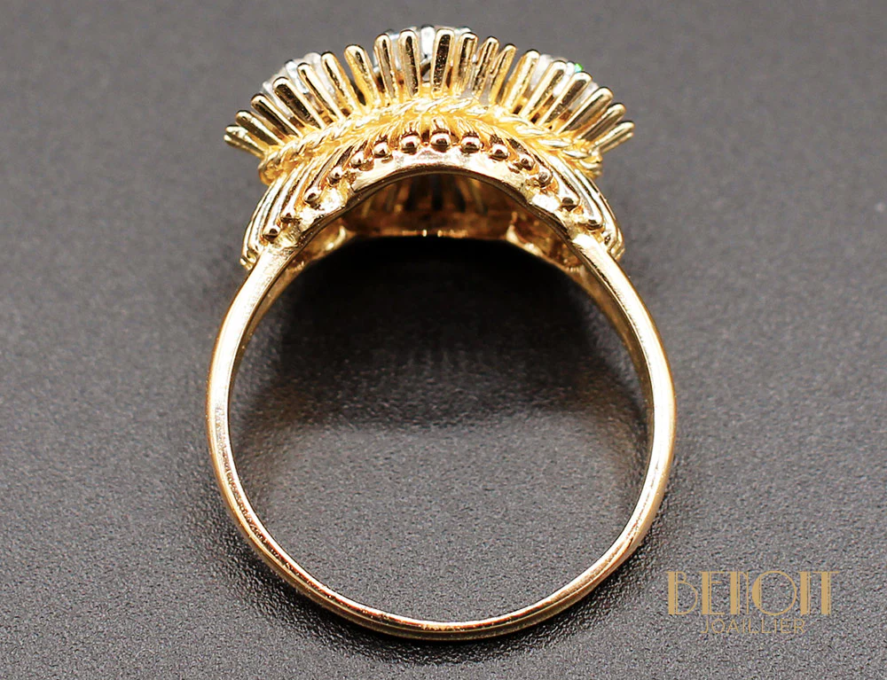 Bague "Nids" Or et Diamants - Image 5