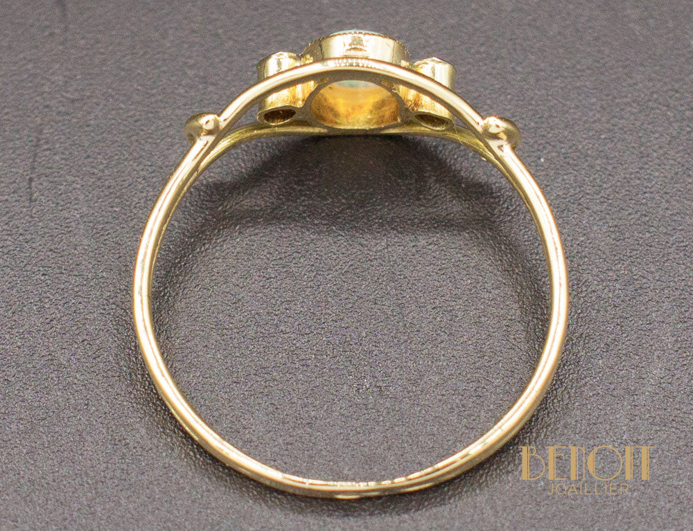 Bague Opale Diamants - Image 4