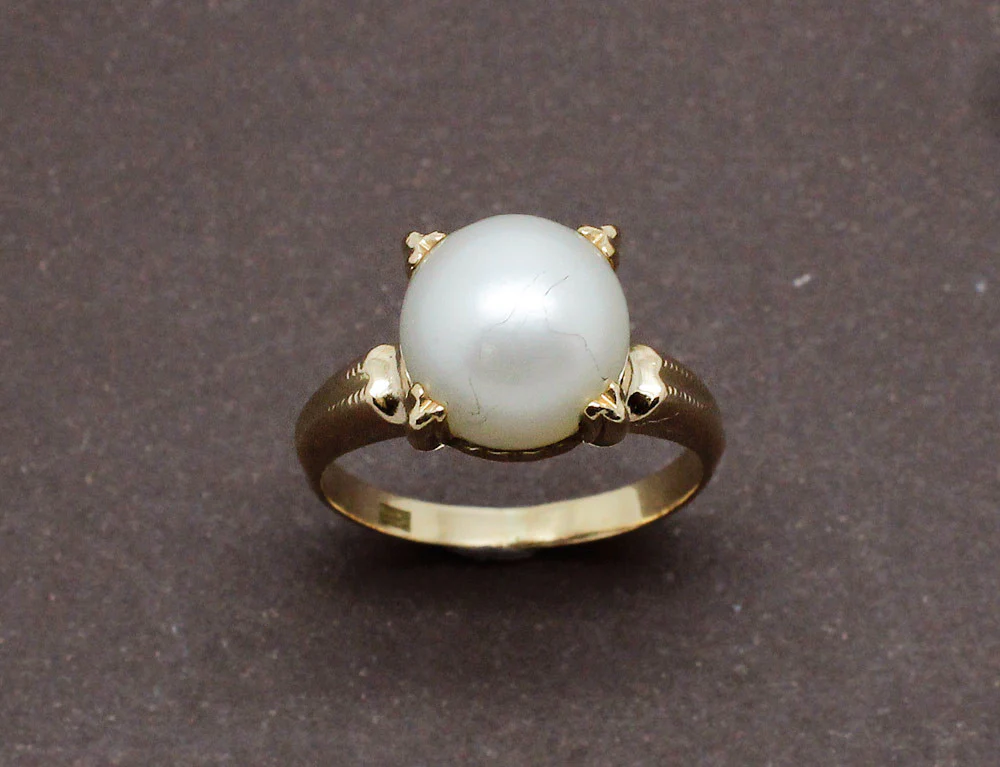 Bague Perle Art Déco