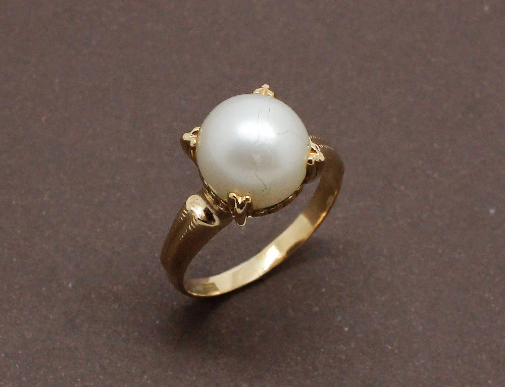 Bague Perle Art Déco - Image 2