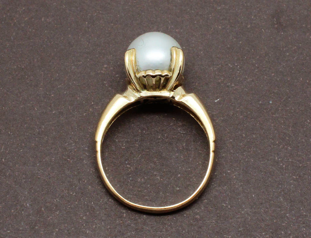 Bague Perle Art Déco - Image 4