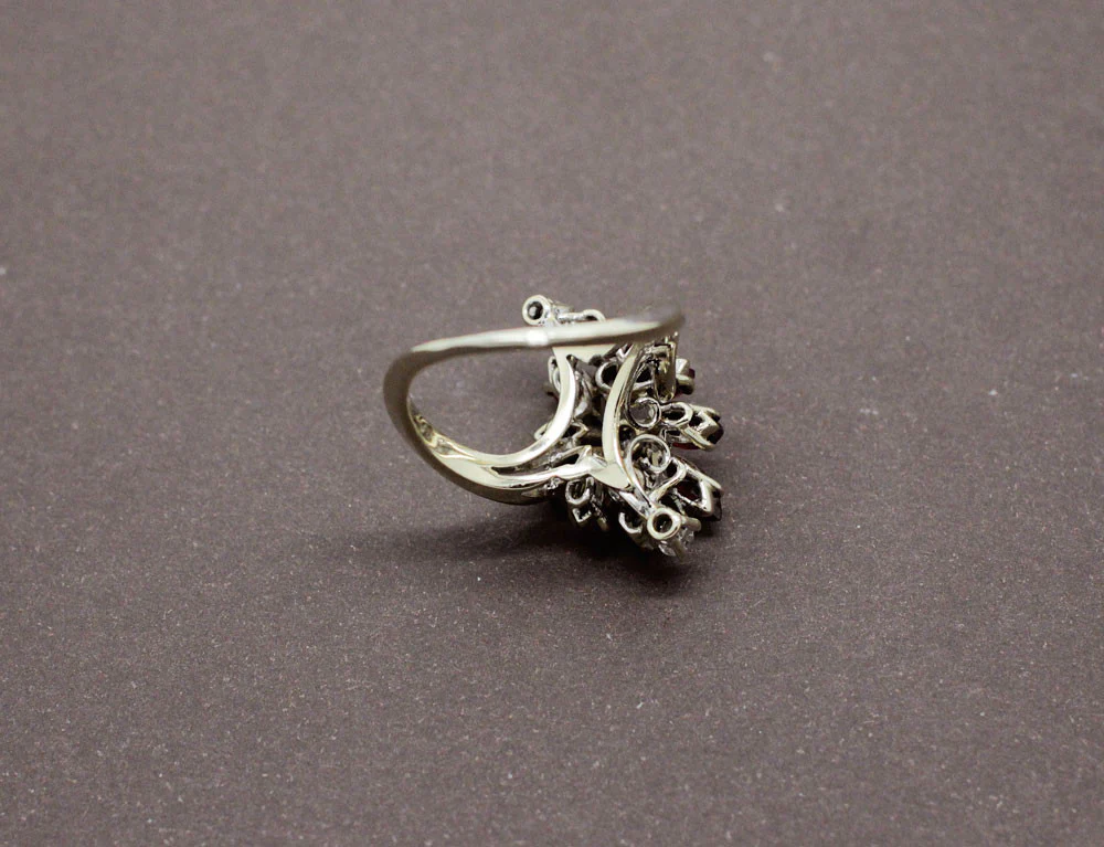 Bague Rubis et Diamants - Image 4
