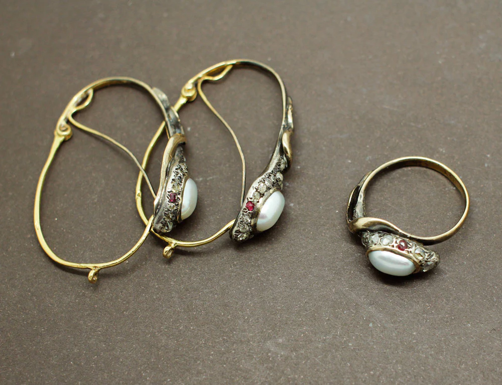 Bague Serpent Début XIXe (Parure) - Image 9