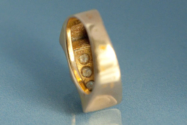 Bague Tank Diamant - Image 2