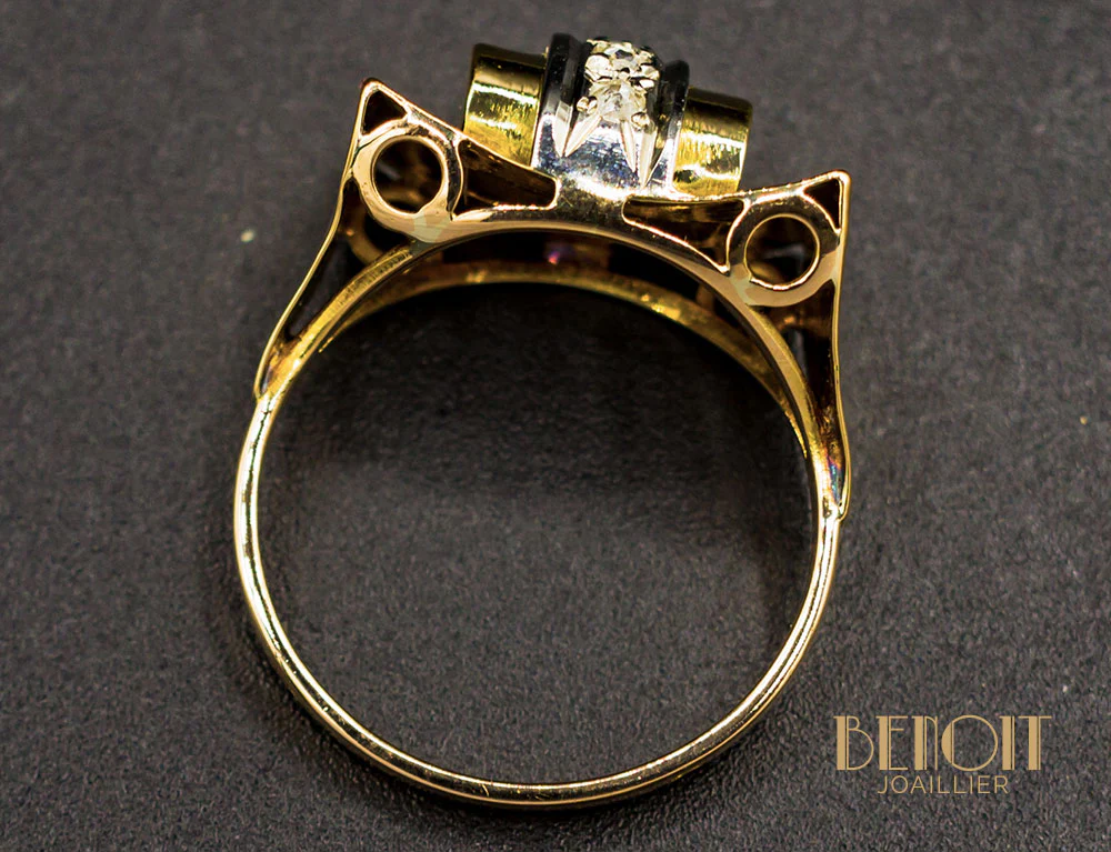 Bague Tank Diamants - Image 5