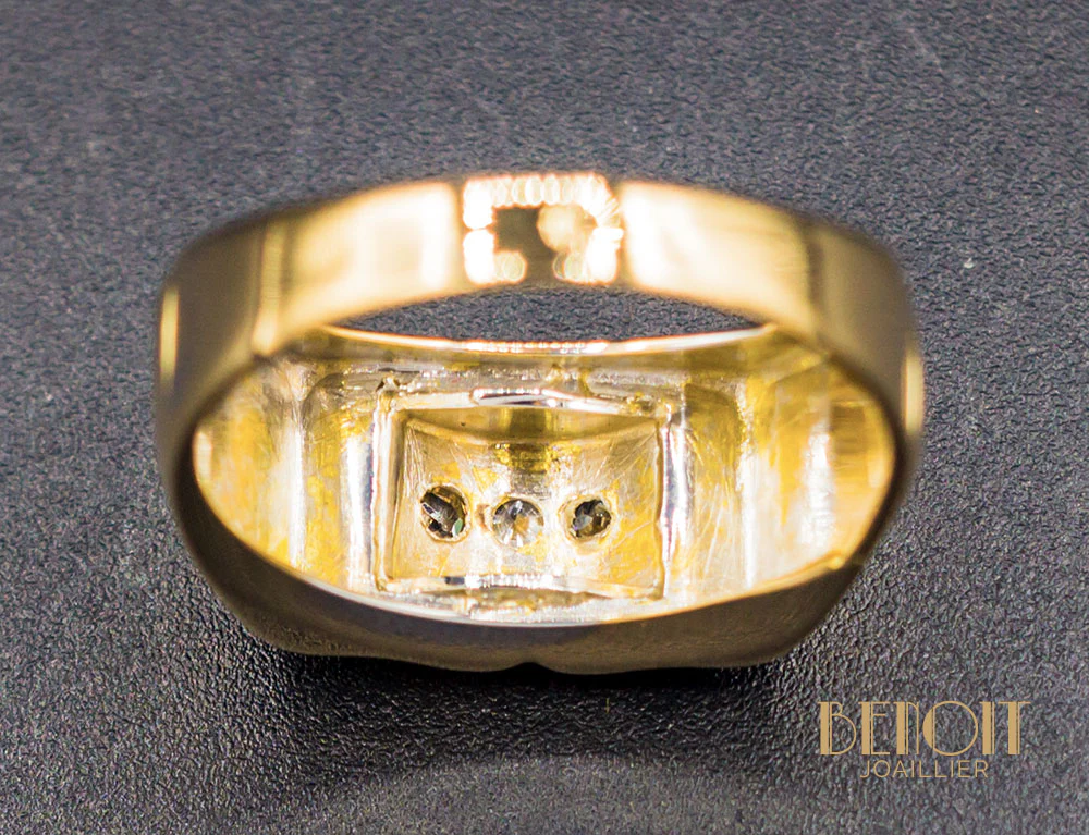 Bague Tank Diamants - Image 6