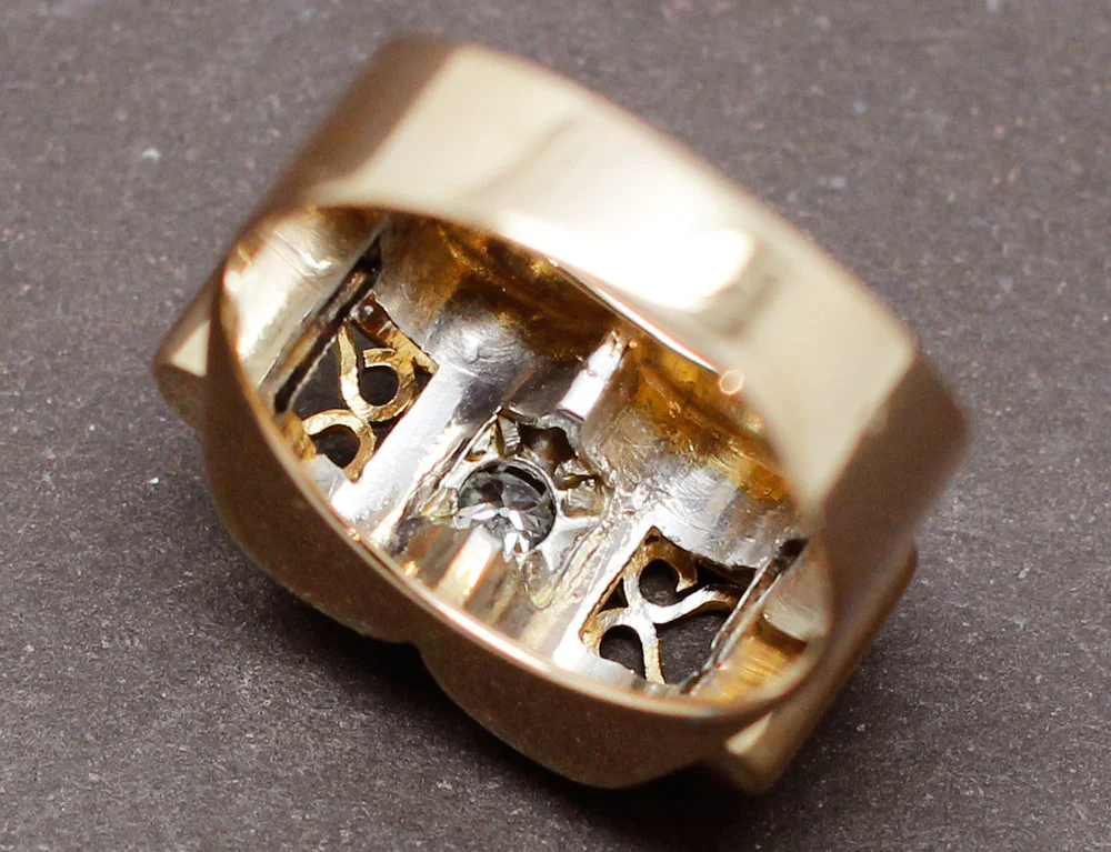 Bague 1950 Or et Diamants - Image 6