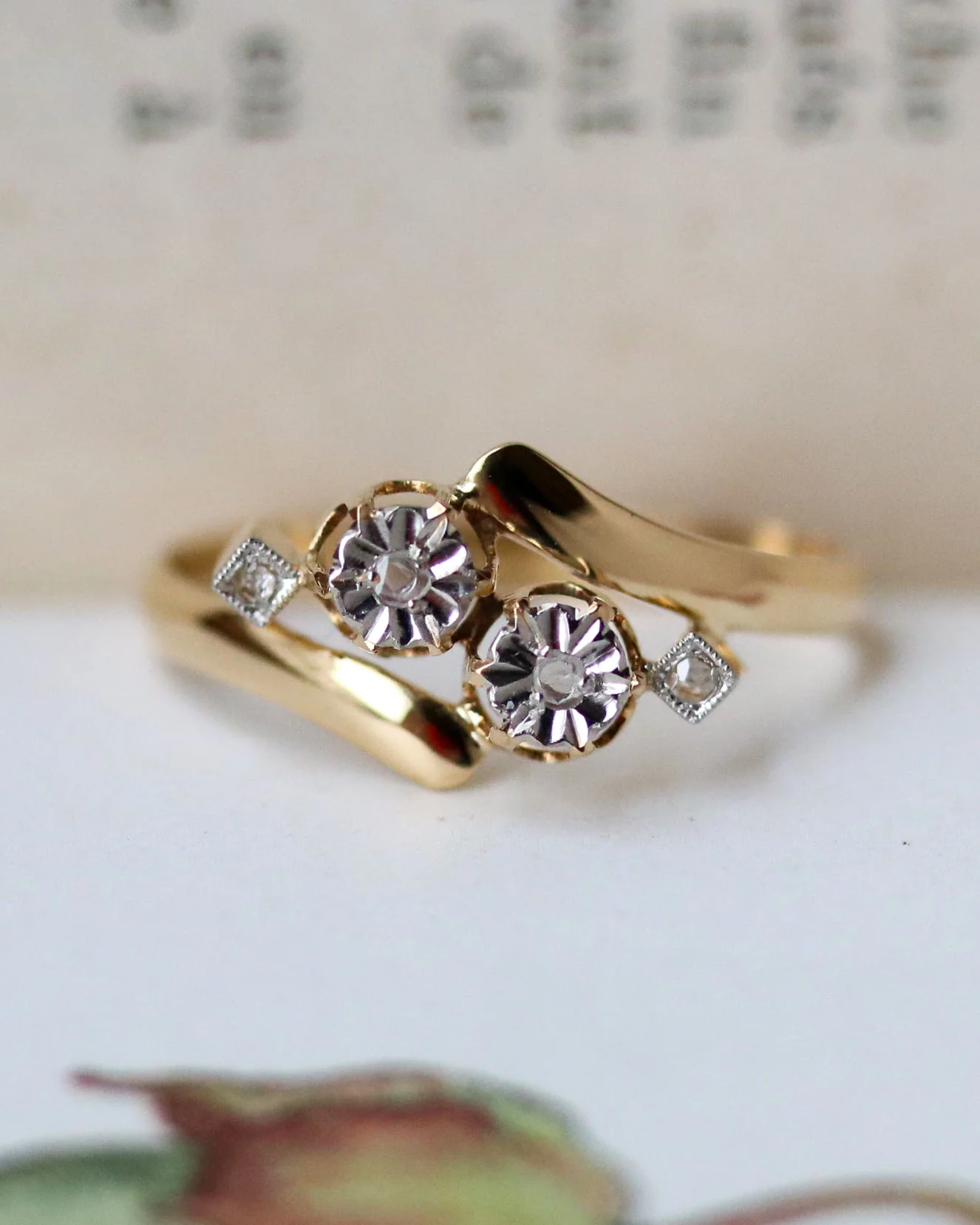 Bague Toi et Moi Diamants