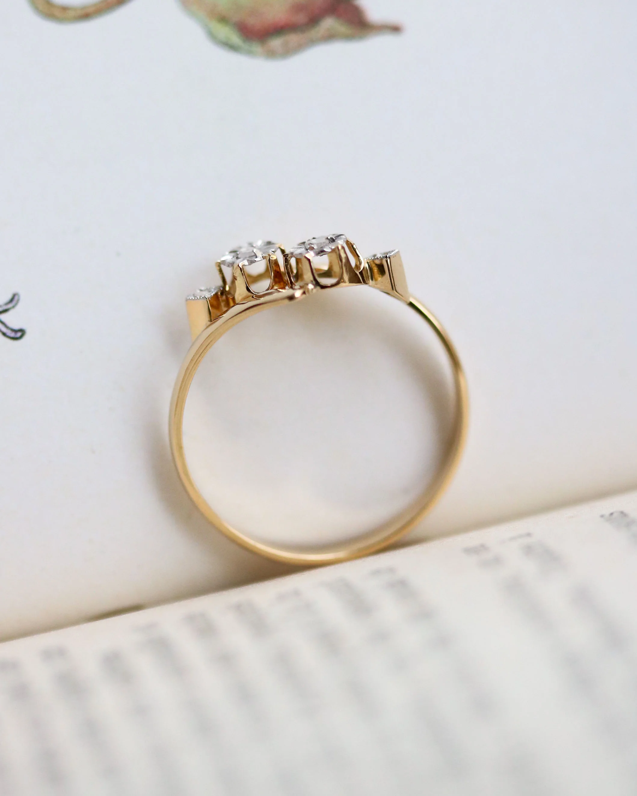 Bague Toi et Moi Diamants - Image 3