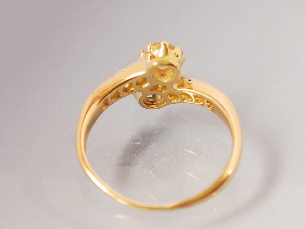 Bague toi et moi diamants - Image 2