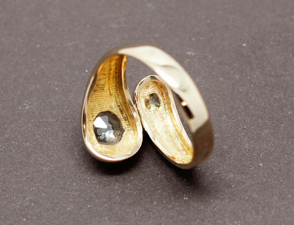 Bague Toi et Moi Diamants - Image 6