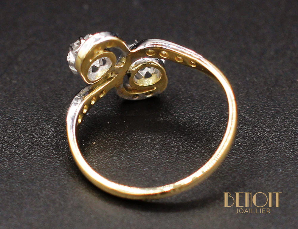 Bague Toi et Moi Diamants - Image 5