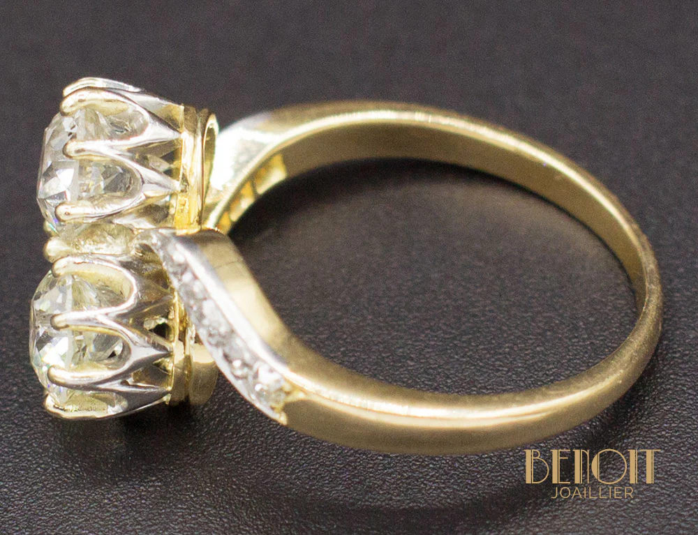 Bague Toi et Moi Diamants - Image 5