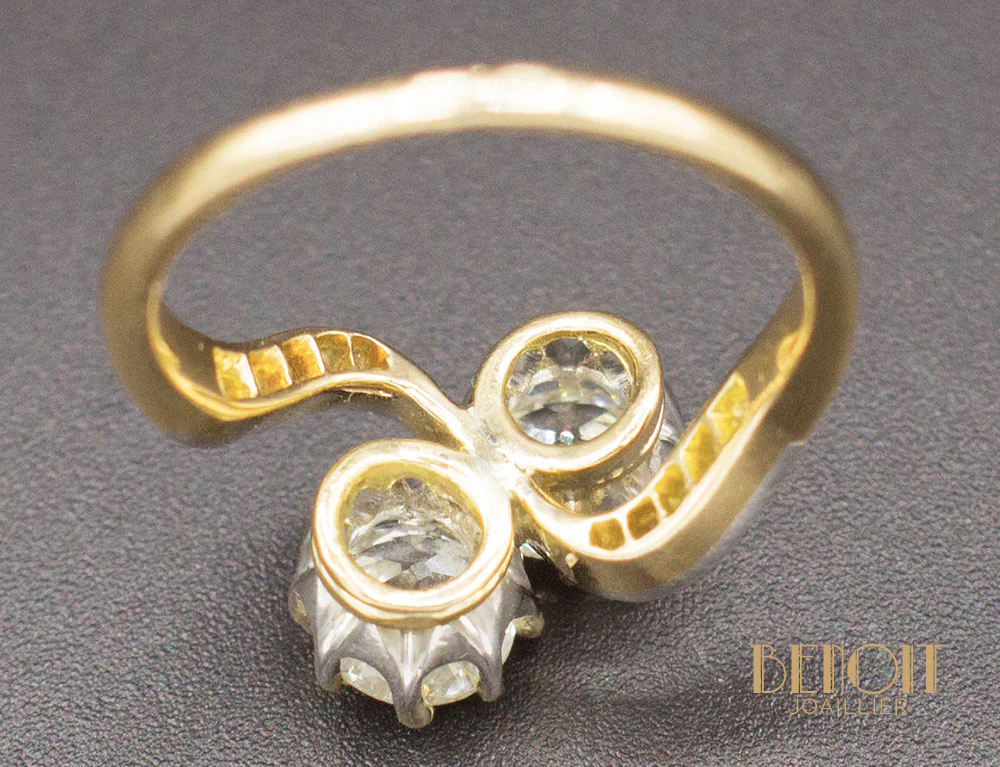 Bague Toi et Moi Diamants - Image 7
