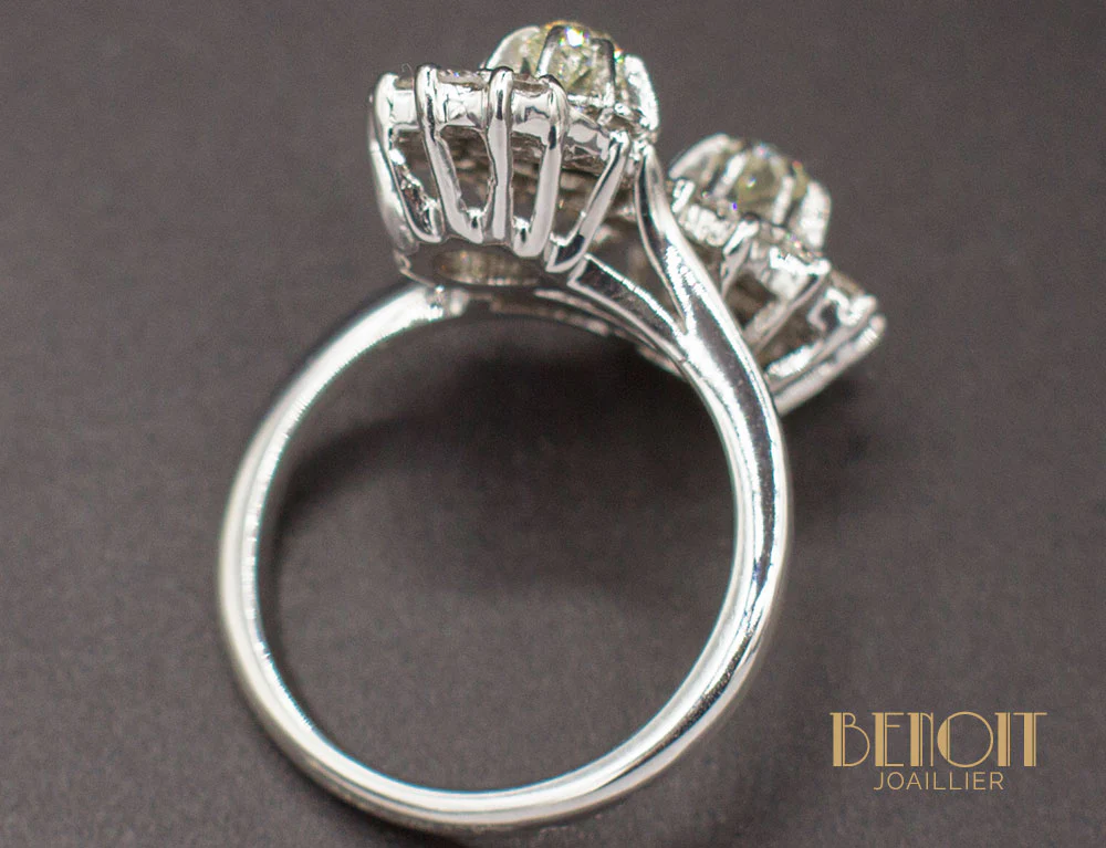 Bague Toi et Moi Diamants - Image 4